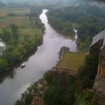 La Dordogne vue du chateau de Beynac