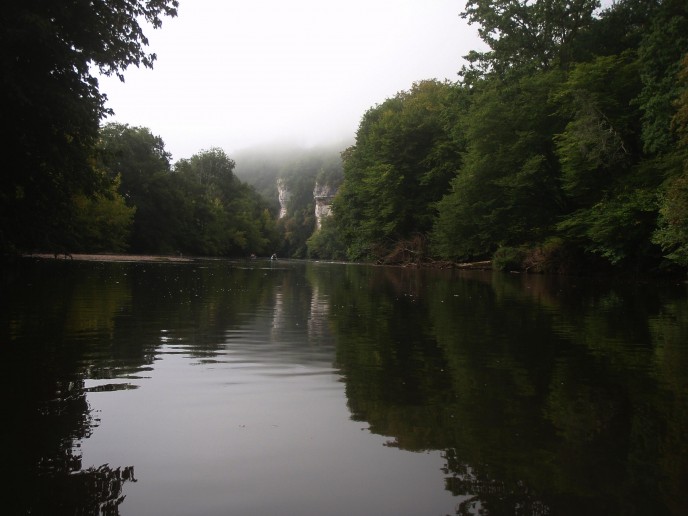 La Vézère en aval de Tursac
